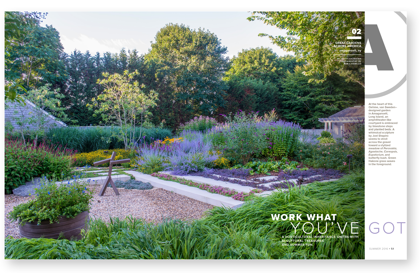 what's in the magazine? | garden design